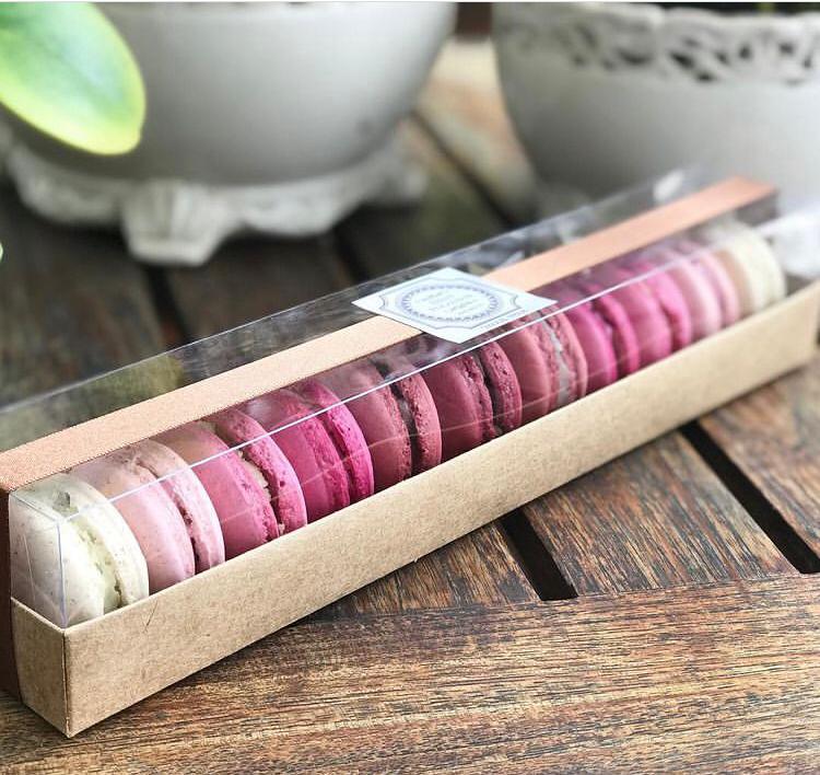 Caixa Retangular 10 Macarons
