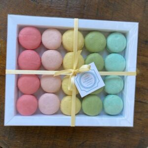 Caixa Luxo Prime para 20 macarons quadrada