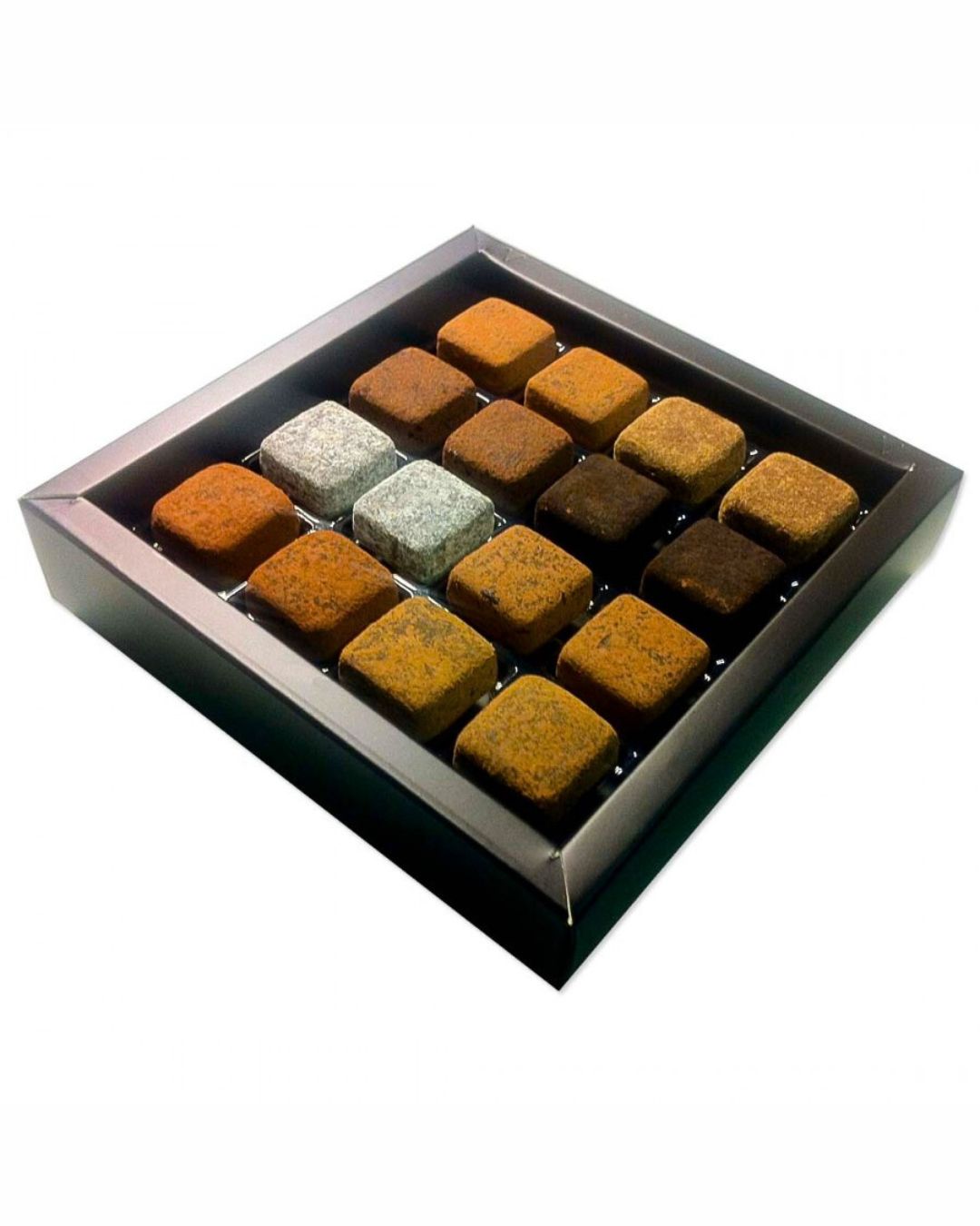 Caixa Luxo Prime com berço marrom - 16 unid