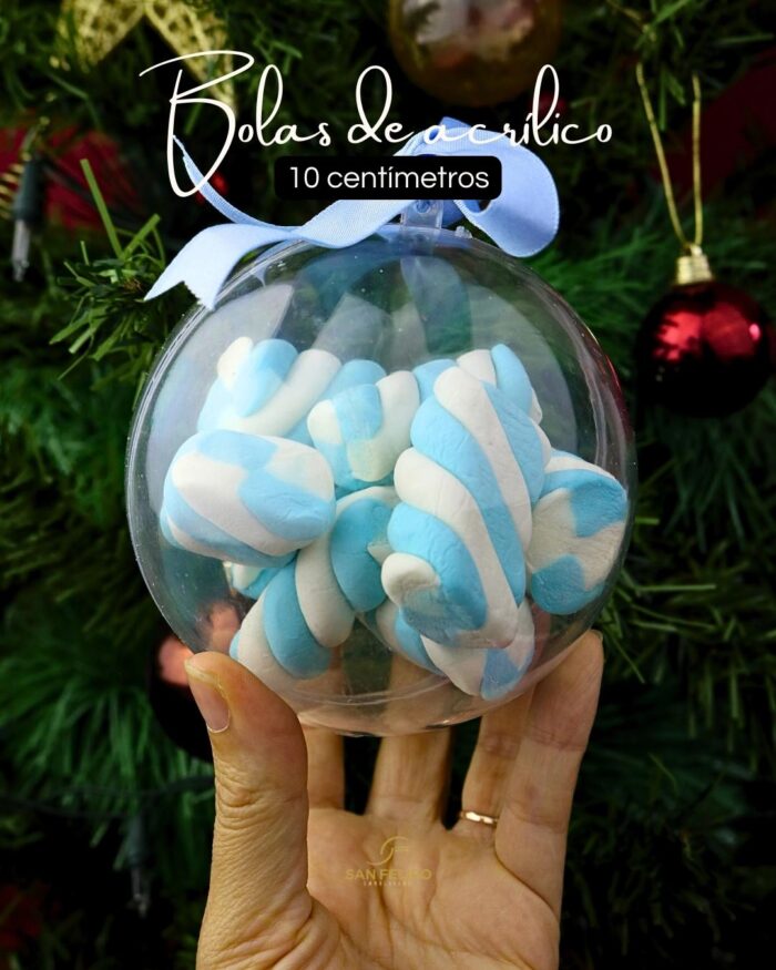 Bola Bipartida Cristal - Imagem 5