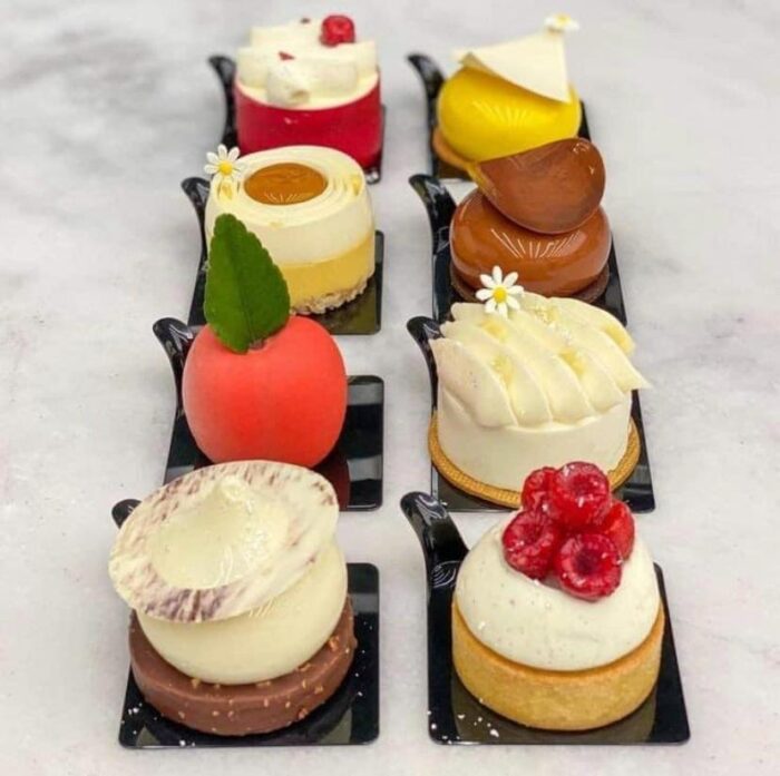 Base acrílica quadrada para doces / finger food - Imagem 1