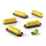 Base Oval Preta Eclair e Entremet